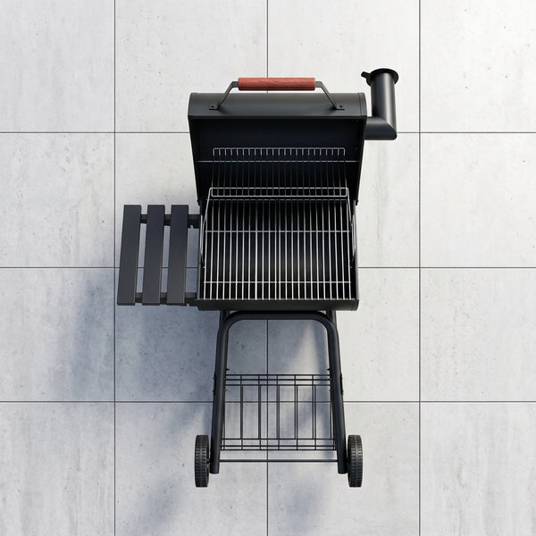 BBQ Grill Barrel with ThermoLock and Massive Chimney