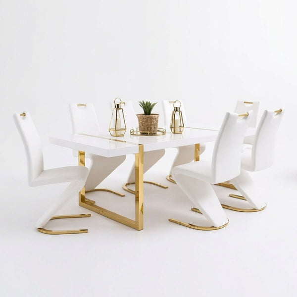 6 Seater Dining Room Table Set