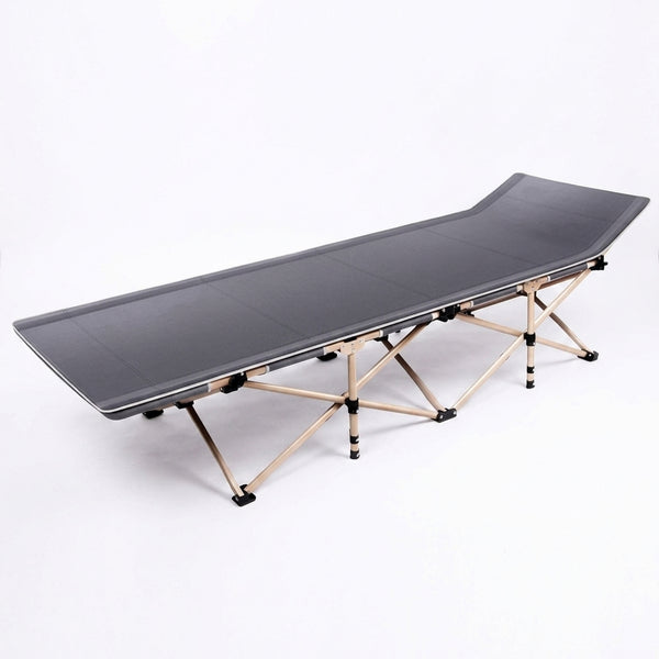Portable Recliner Single Lunch Bed Beach Folding Bed