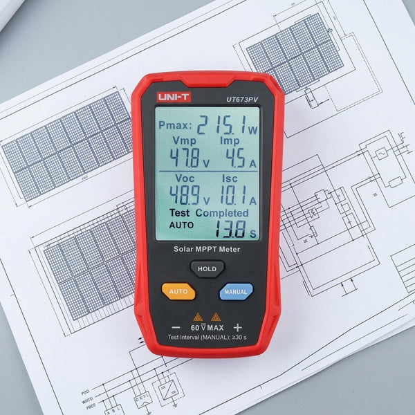Solar MPPT Meter Photovoltaic Maximum Power Point Tracker