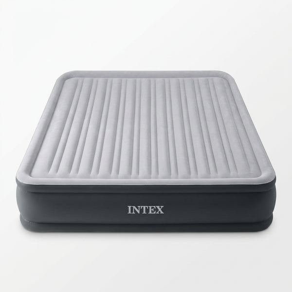Comfort Plush Airbed With Built-In Pump