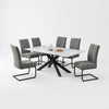 7 Pieces Artistic Dining Room Set