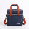 Medium Waterproof Insulated Cooling Lunch Bag with Shoulder Strap