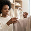 Pack of 4 White Hangers for Clothing