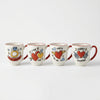 Romantic Ceramic Coffee Mug Set – 300ml