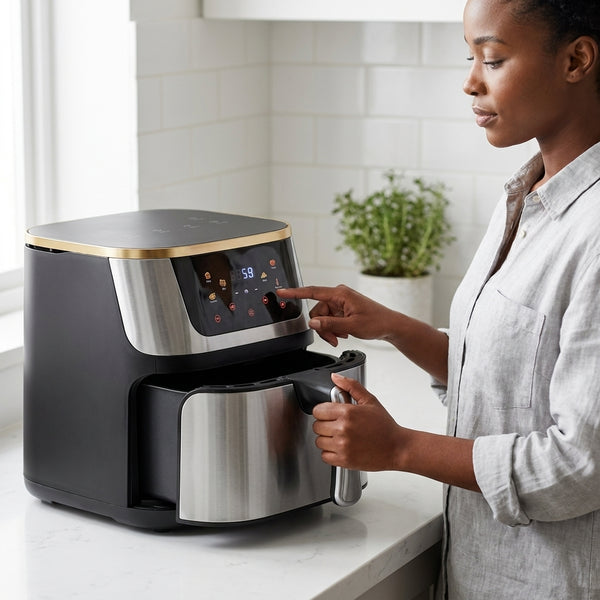 Large 10L Smart Digital Air Fryer – Nonstick Easy Cooking Appliance