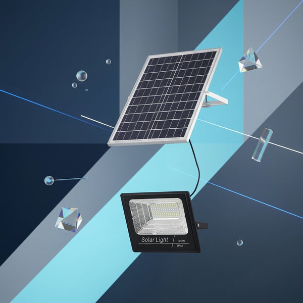 100W Solar Flood Light