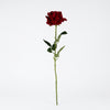 Elegant Long Stem Satin Rose, 60cm