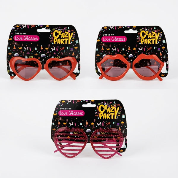 Heartbeat Fun Valentine Glasses