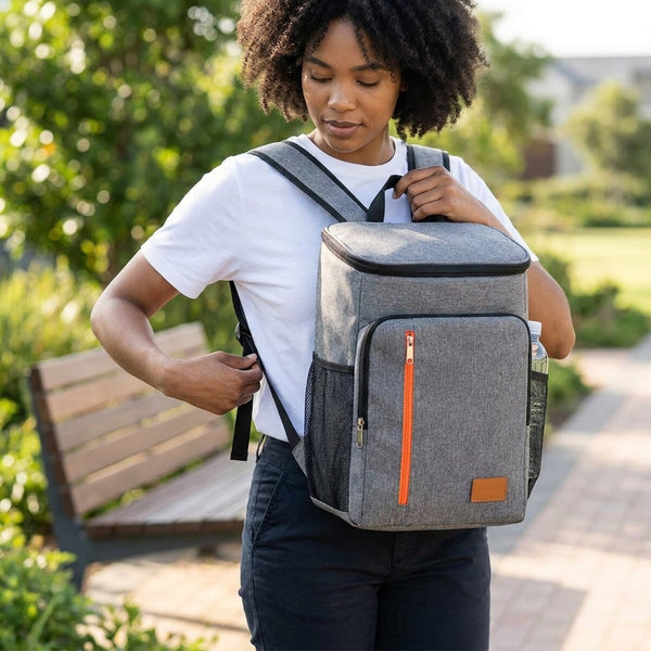 Insulated Leak-Resistant Cooler Backpack for Everyday Adventures