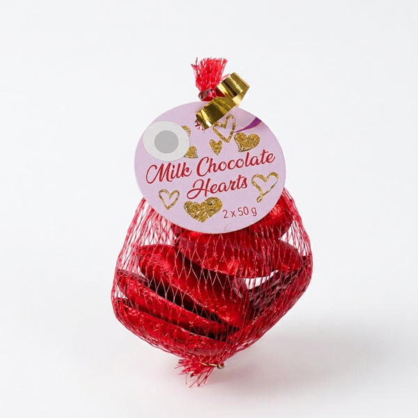 Creamy Milk Chocolate Heart Treats 50g
