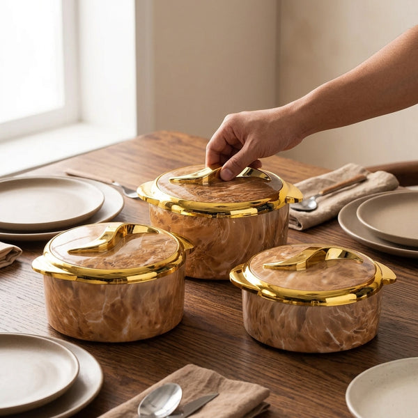 Minimalist Insulated Food Casserole Warmers