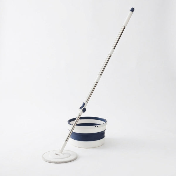 360 Rotating Steel Mop with Self Wringer Bucket