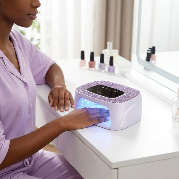 Professional Cordless Rechargeable 168W UV LED Nail Lamp