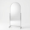 Portable Full Body Mirror with Wheels