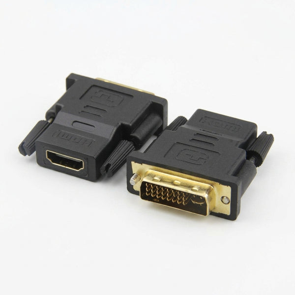 HDMI Female to DVI 24 plus 5 Pin Male Adapter