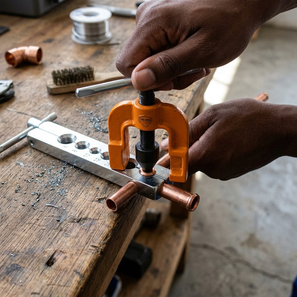 Copper Tube Flaring and Swaging Tool Kit