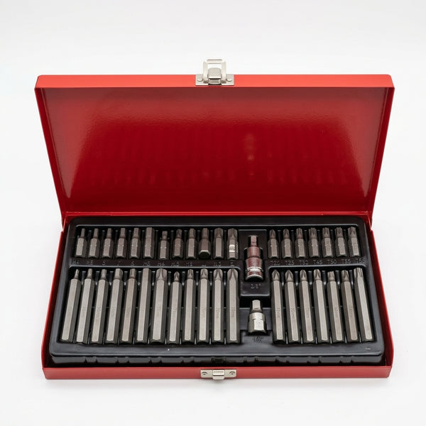 40-Piece Automotive Repair Tool Bit & Socket Set