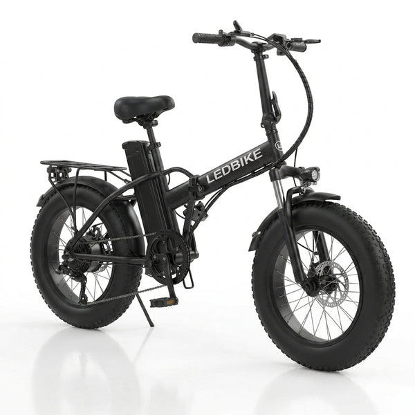 20 Inch Foldable Fat Tyre Electric Bike 48V 250W