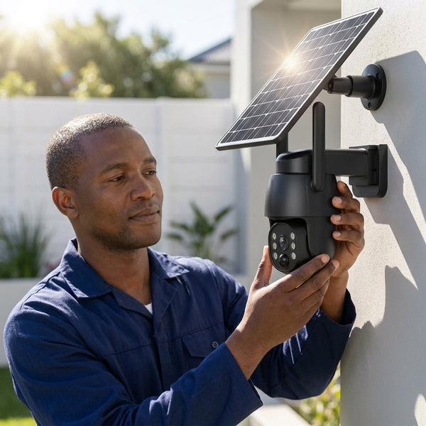 Solar-Powered 4G Outdoor Pan-Tilt Security Camera (5MP)