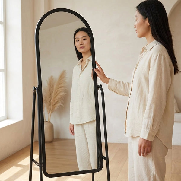 Movable Arch Design Full Length Dressing Mirror