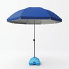Outdoor Large Manual Beach Umbrella Glass Fiber Ribs