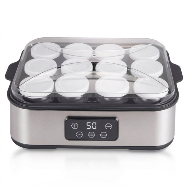 Yogurt Maker with 12 Cups (180ml Each)