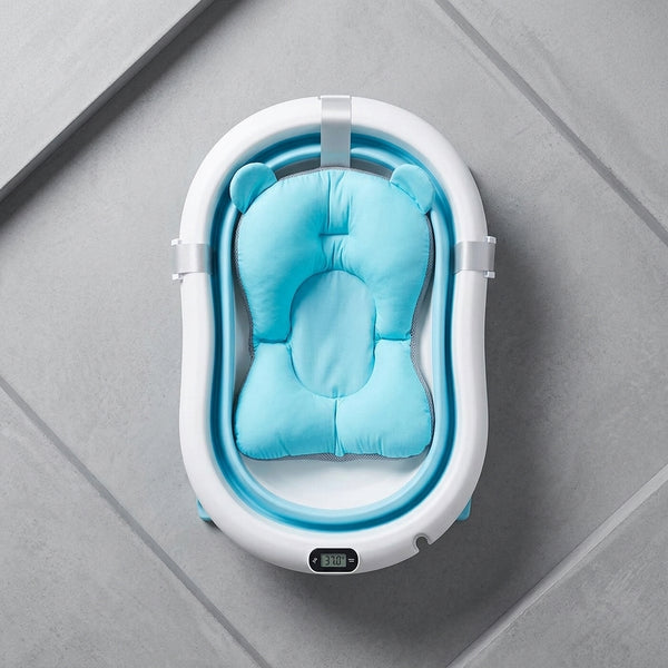 Foldable Baby Bathtub with Temperature Sensor