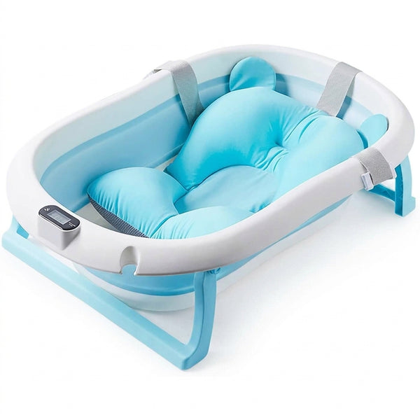 Foldable Baby Bathtub with Temperature Sensor