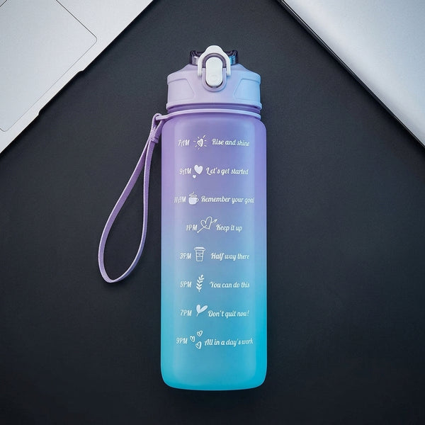 Set of 3 Motivational Water Bottles