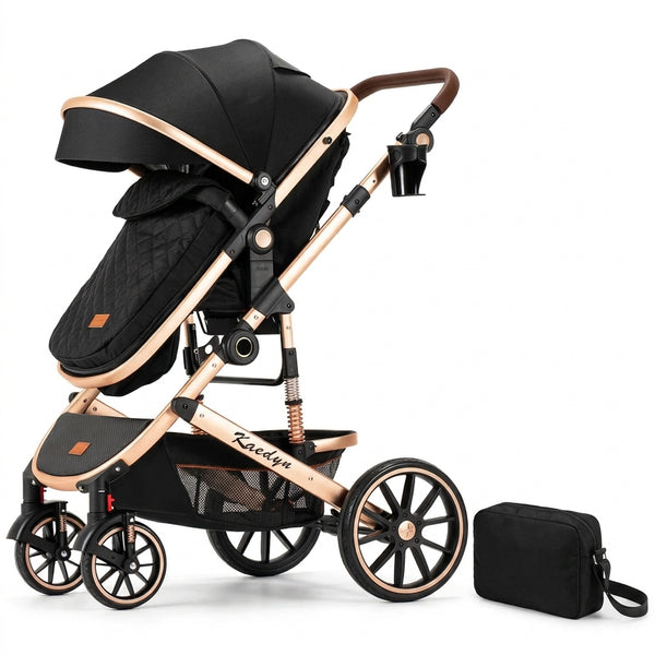 Foldable Baby Stroller Lightweight Compact Travel Pram