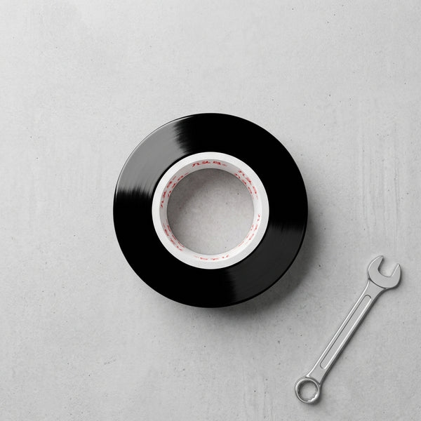 Black Waterproof Electrical Insulating Tape 18mm x 20m