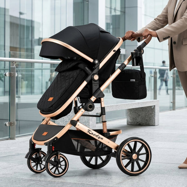 Foldable Baby Stroller Lightweight Compact Travel Pram