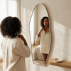 4mm Glass Wavy Asymmetric Full Body Floor Mirror