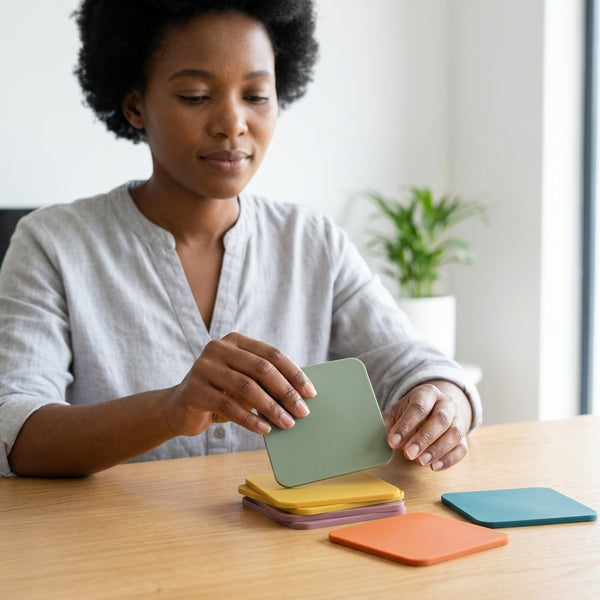 Fluorescent Square Sticky Notes