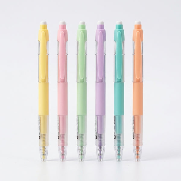 Erasable Gel Ink Pen Set – Smooth Writing in 6 Colours