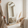 Aluminum Alloy Full Length Arch Floor Mirror