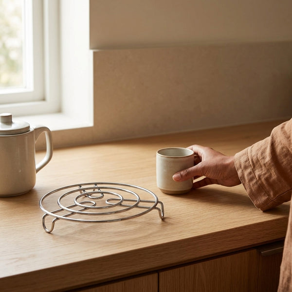 Modern Metal Trivet Heat Resistant Pot Stand