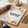 Compact Blank Sketchbook – 14.5 x 21cm, 80 Sheets