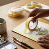 Beige Masking Textured Paper Tape 24mm × 10m