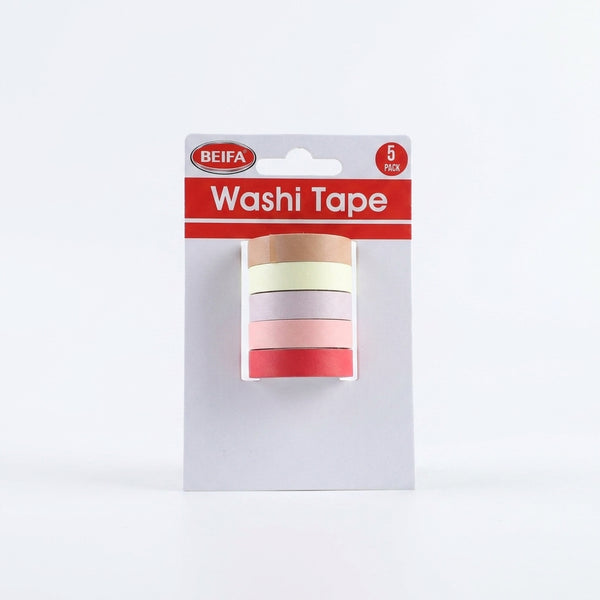 Solid Color Japanese Paper Washi Tape – 6mm × 2M