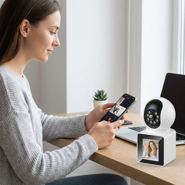 2 Way Wireless One Click Video Call Nanny Cam