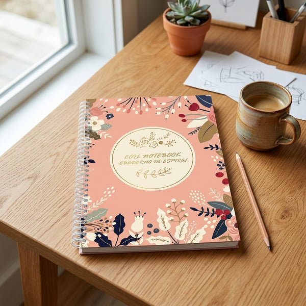 Compact Single-Coil Notebook – 14.5 x 21cm