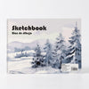 Large Double-Coil Sketchbook – 20 Sheets