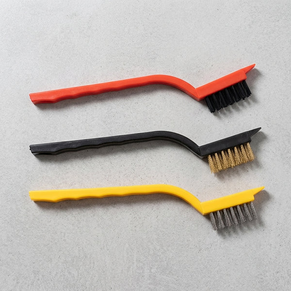Cooktop Cleaning Brush Copper Nylon Steel Wire