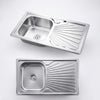 30-Inch Single Bowl Stainless Steel Kitchen Sink