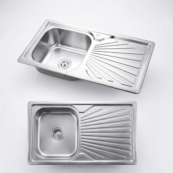 30-Inch Single Bowl Stainless Steel Kitchen Sink