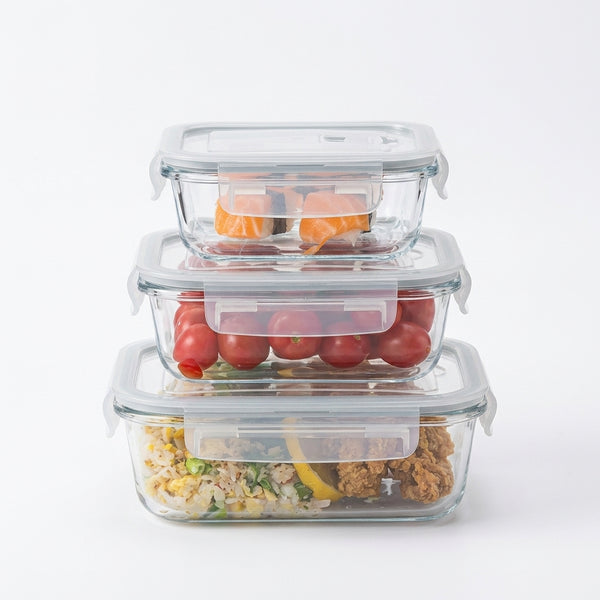 Borosilicate Glass Food Storage Containers