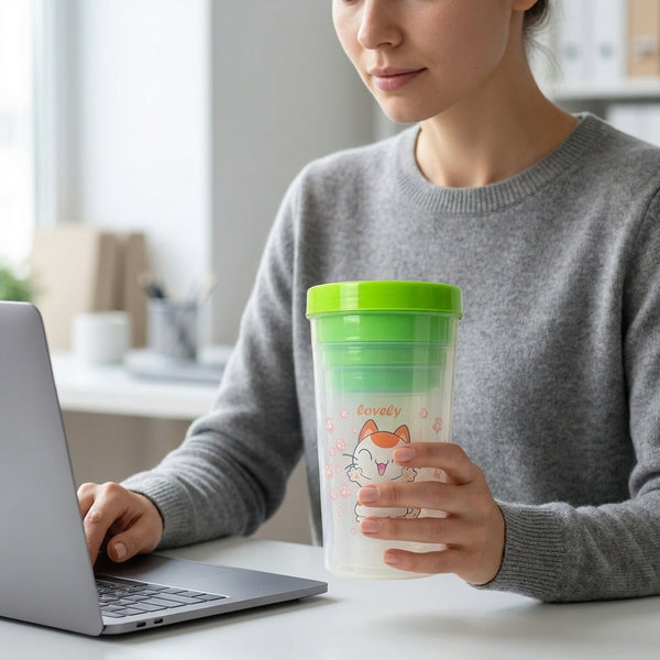 Plastic Food Storage Container with Airtight Lid