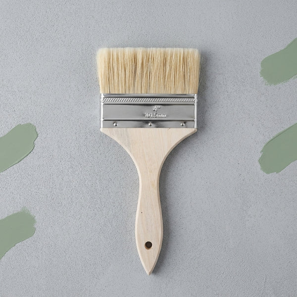 Natural Boar Bristle 4 Inch Chip Paint Brush